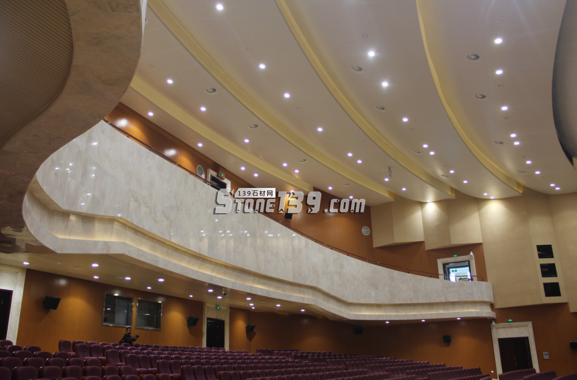 甘谷大劇院石材工程裝飾-甘肅金潤玉公司案例