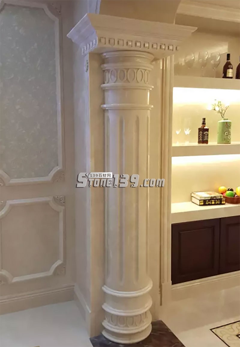 白玉蘭大理石裝飾案例應用