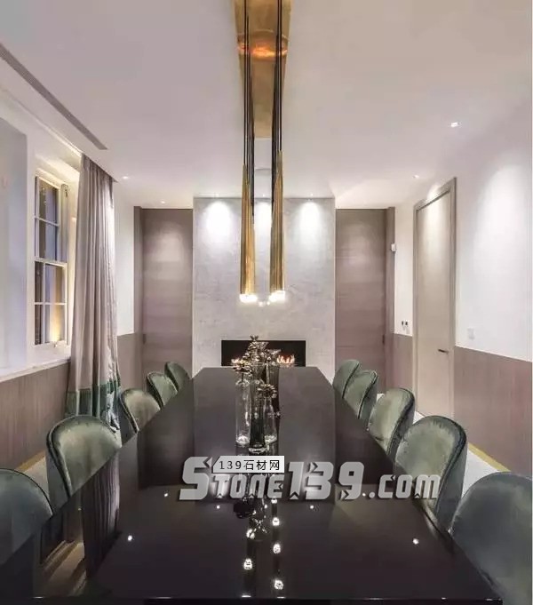 大理石+金屬，輕奢風的最佳cp