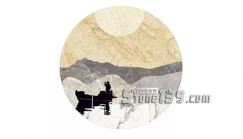 石材拼花，給空間以藝術的點綴