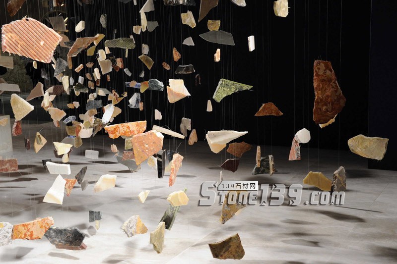 意大利石材展會上的那些大理石藝術品