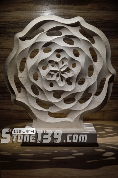 意大利石材展會上的那些大理石藝術品