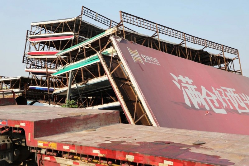 中國石材基地&ldquo;福建水頭&rdquo;路邊違規廣告牌整治行動