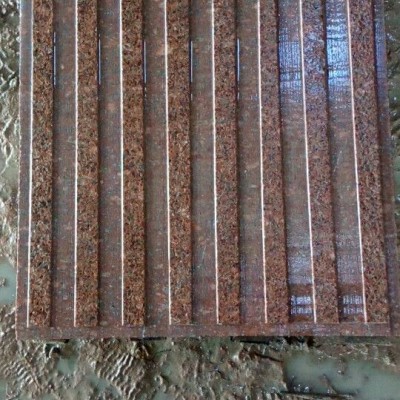 紅色盲人道石材 映山紅盲人道地鋪石材成品