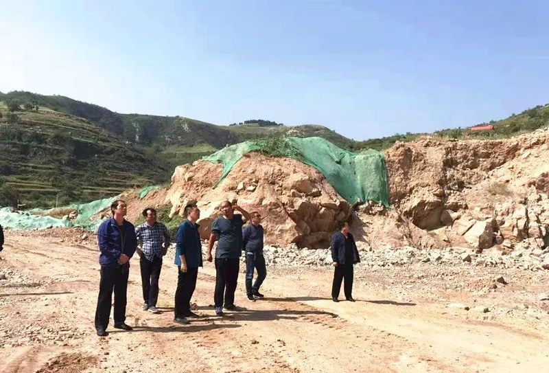 河南林州市東姚鎮開展安全生產大檢查，附林州黑/林州青石欣賞！