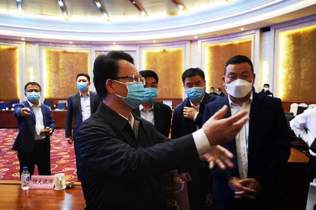 吉林白產地中國北部(蛟河)石材循環經濟產業園與蛟河市政府合作項目簽約