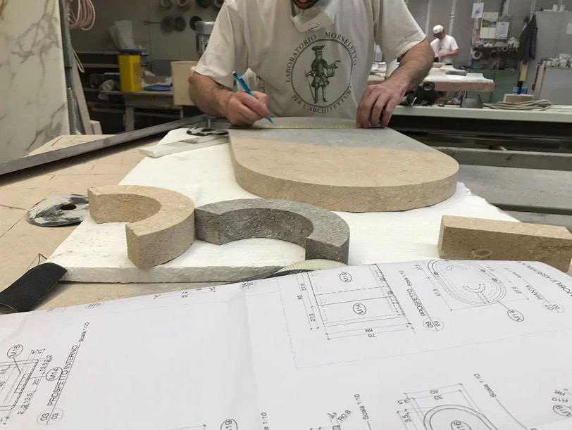 你說石材有色差是次品，那是你沒遇上好設計